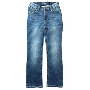 Wrangler Jeans Womens 7x32 Willow Ultimate Riding Blue Bootcut Stretch Denim